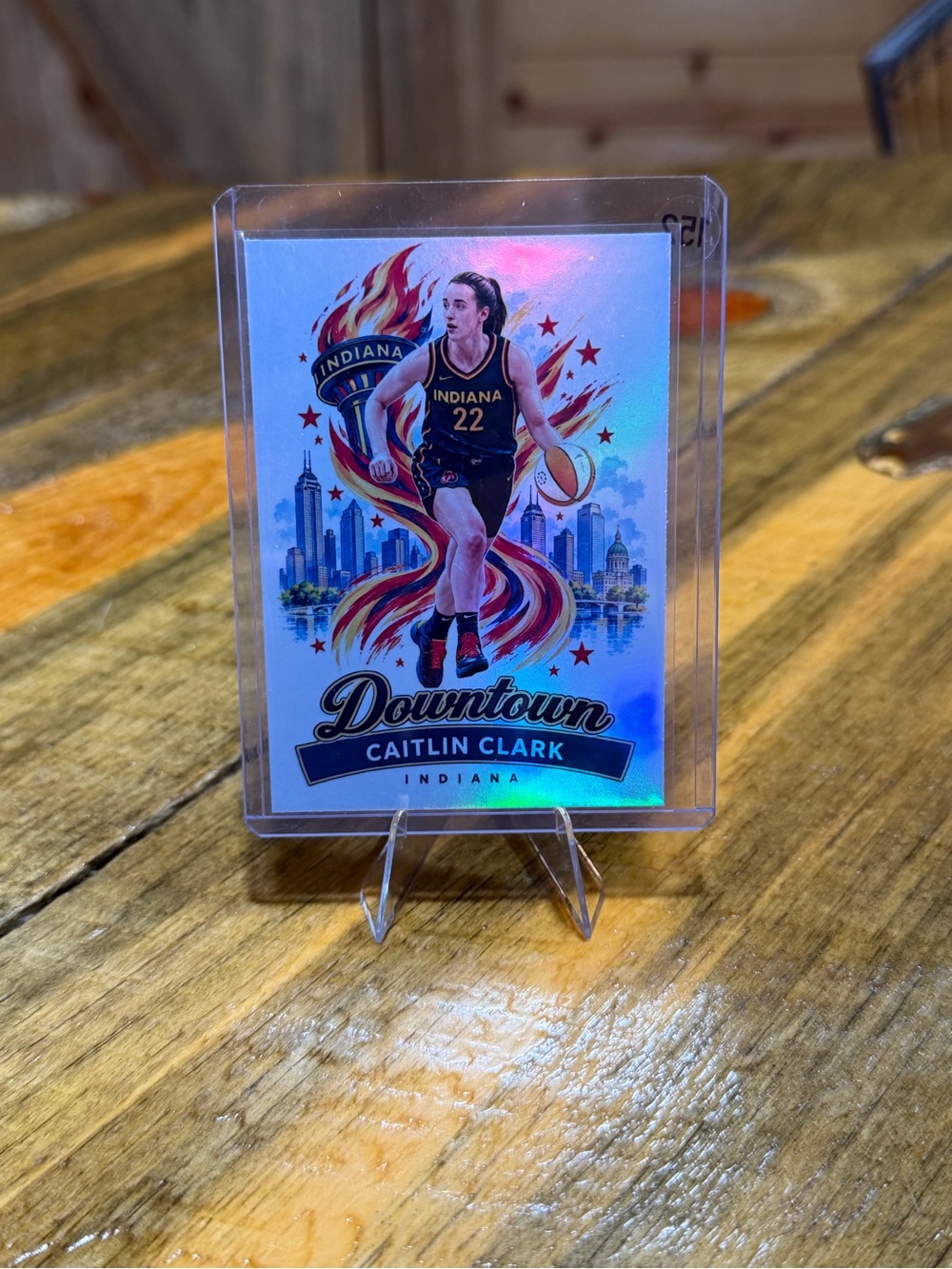 Caitlin Clark Indiana Fever Downtown Custom Basketball Trading Card